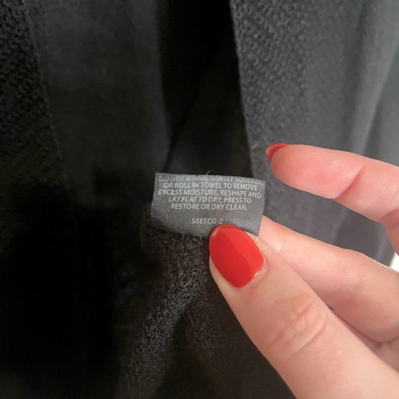 Eileen Fisher Open Front 100% Wool Cardigan - Picture 8 of 8